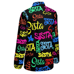 Vintage Casual Long Sleeve Shirt Top