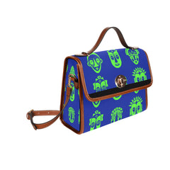 Waterproof Canvas Bag-Brown (All Over Print) (1641)