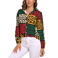 Vintage Casual Long Sleeve Shirt Top