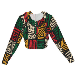 Women's Chiffon Cropped Jacket zipper coat