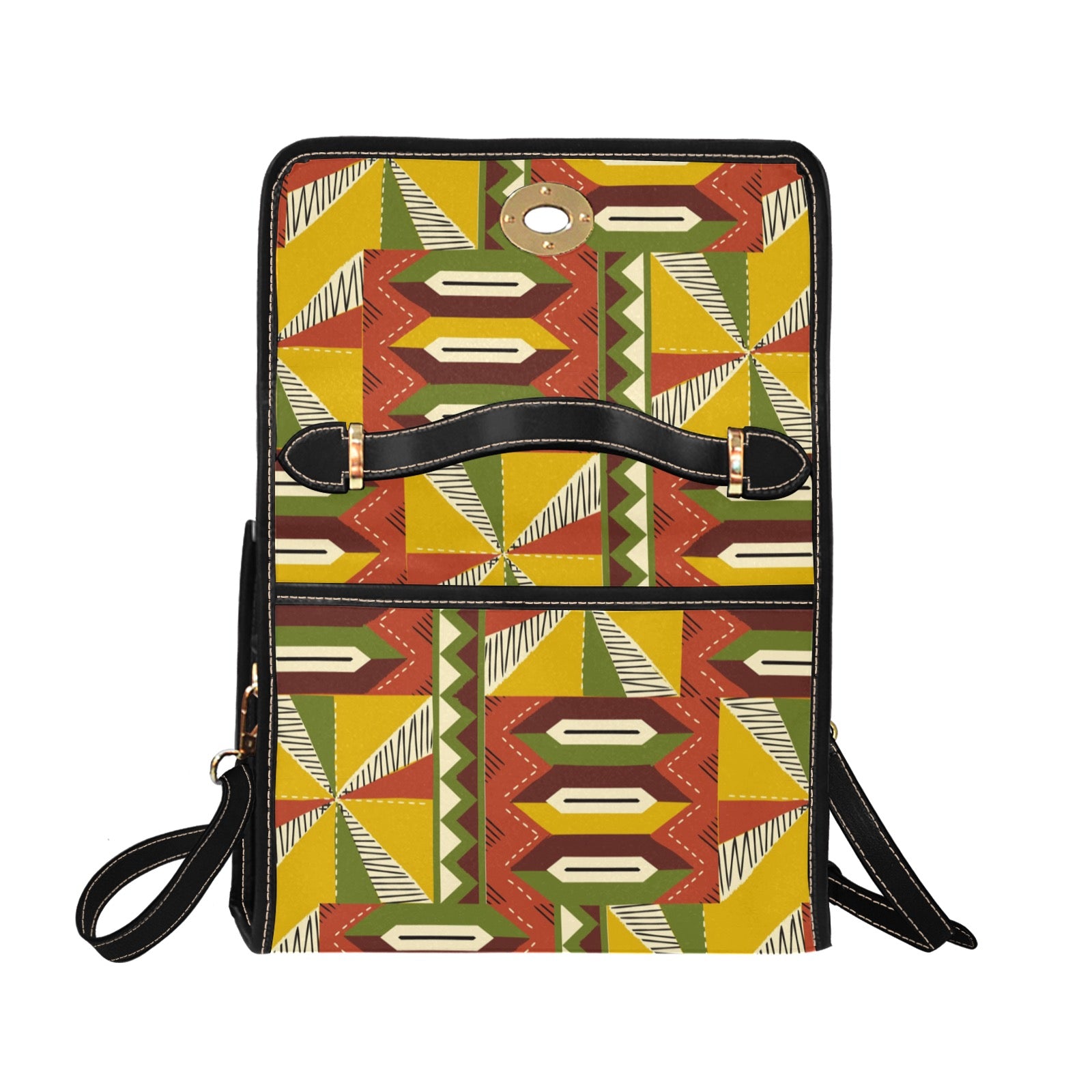 Lock bag (black shoulder strap, black edging)