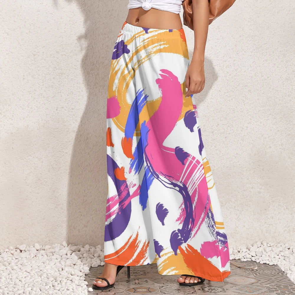 Women's Personalized Wide Leg Pants HPM