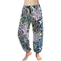 Women's All-Over Print Harem Pants (Model L18)