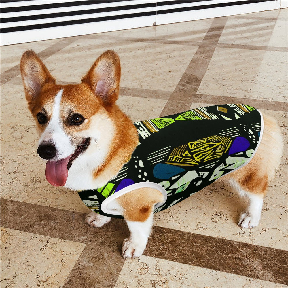 Full print pet vest