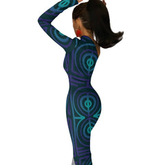 Women's Half Sleeve Slit Dress