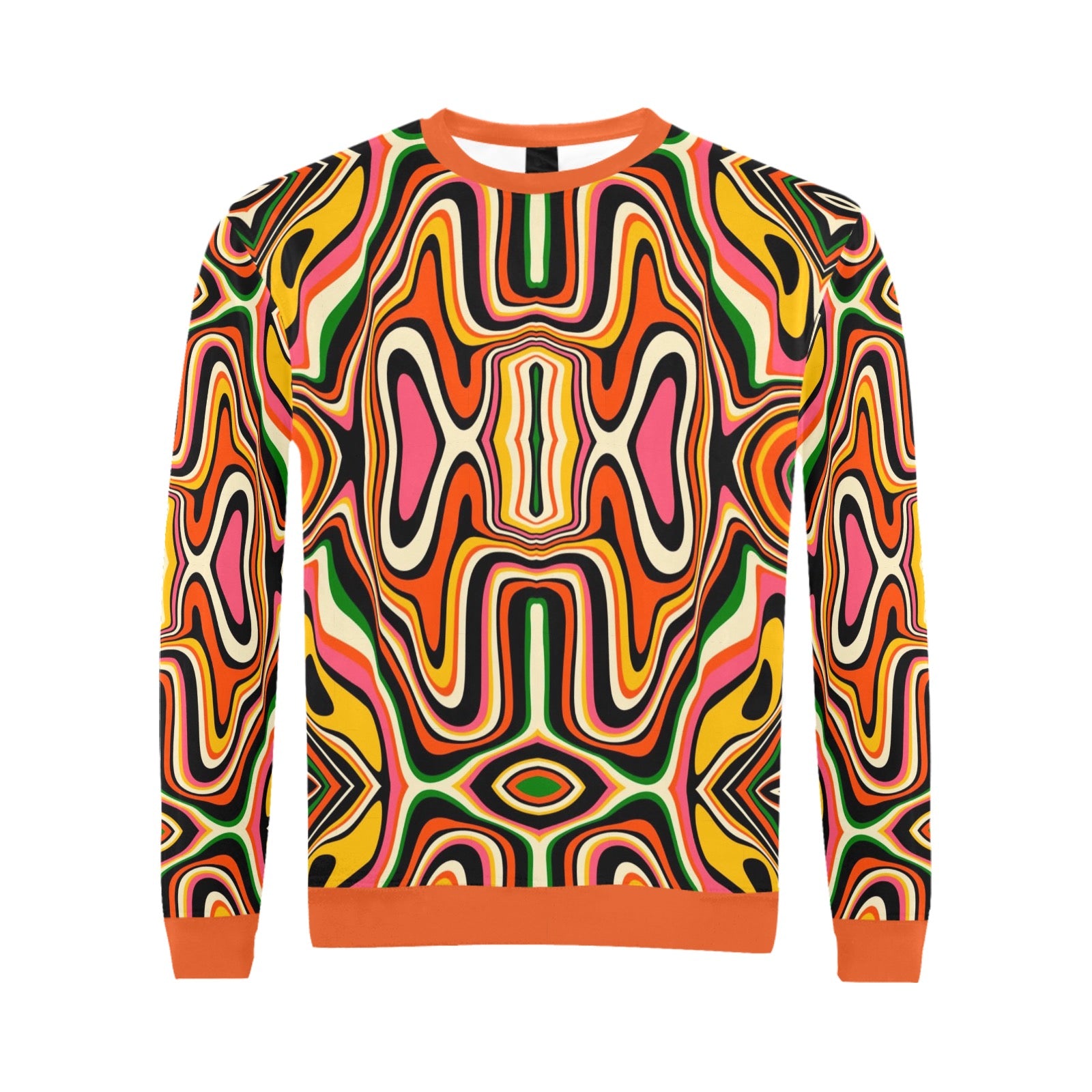 Men's All Over Print Sweatshirt (Model H18)