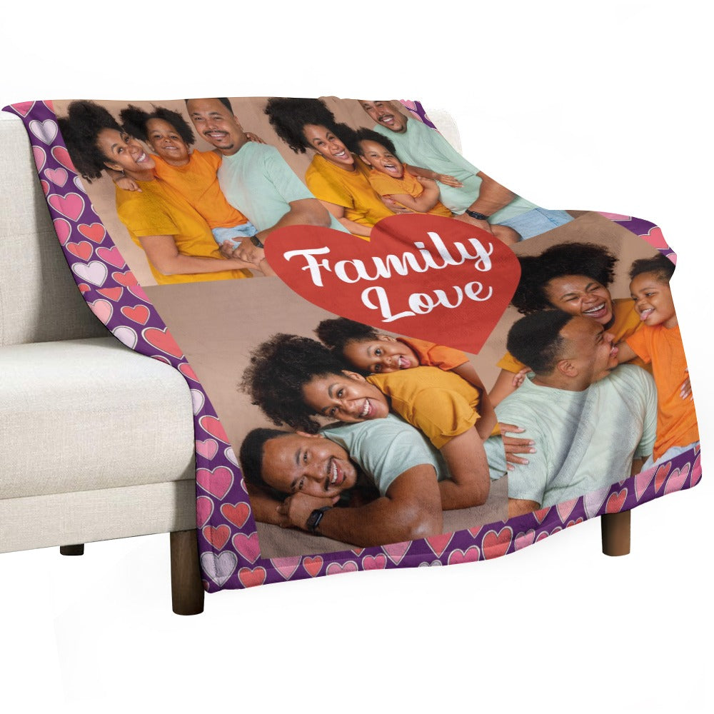 Ultra-Soft Flannel Blanket Multiple Sizes