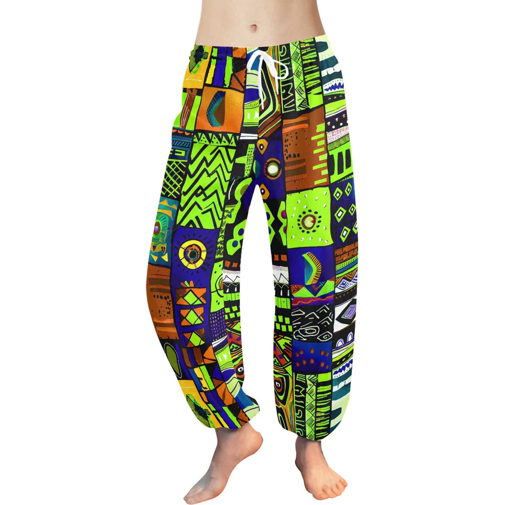 Women's All-Over Print Harem Pants (Model L18)