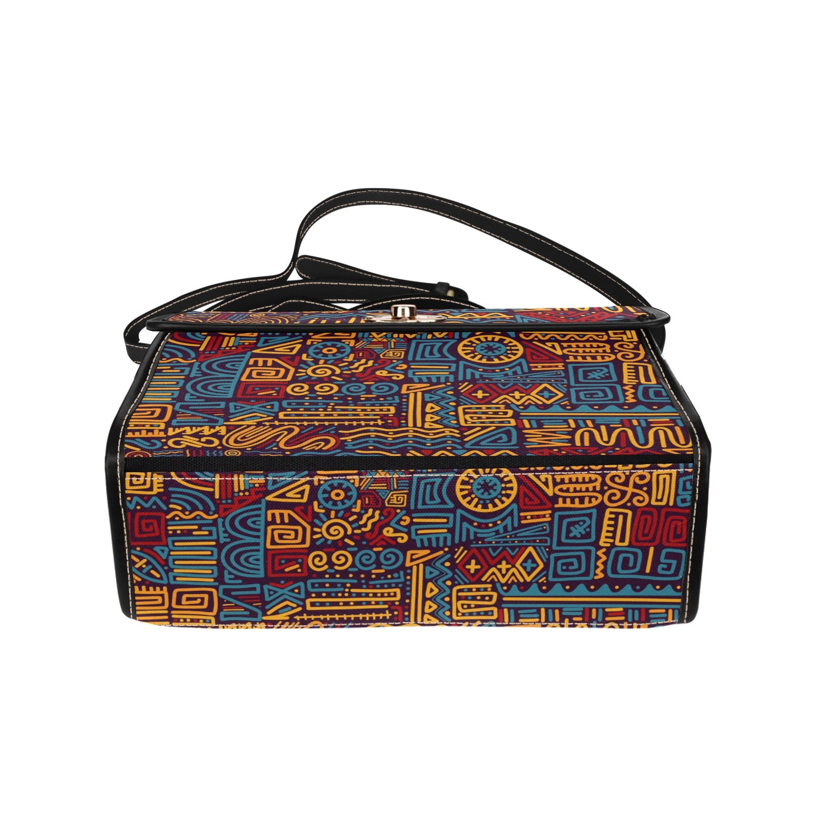 Lock bag (black shoulder strap, black edging)
