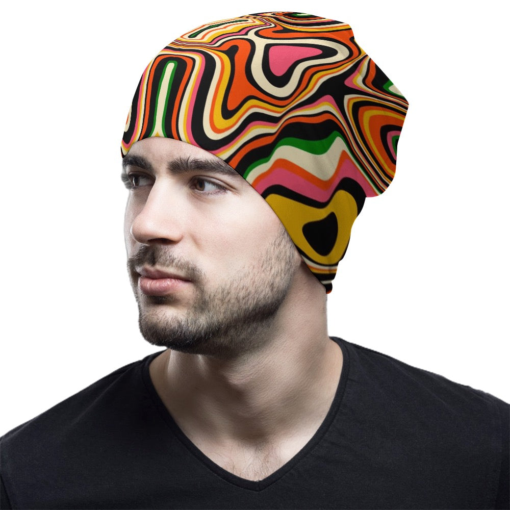 Full print Pullover cap