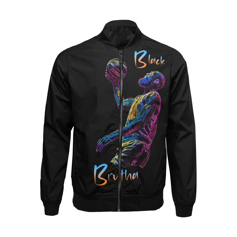 Men's All Over Print Casual Jacket (Model H19)