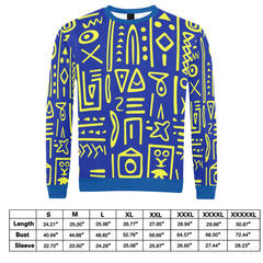 Men's All Over Print Sweatshirt (Model H18)