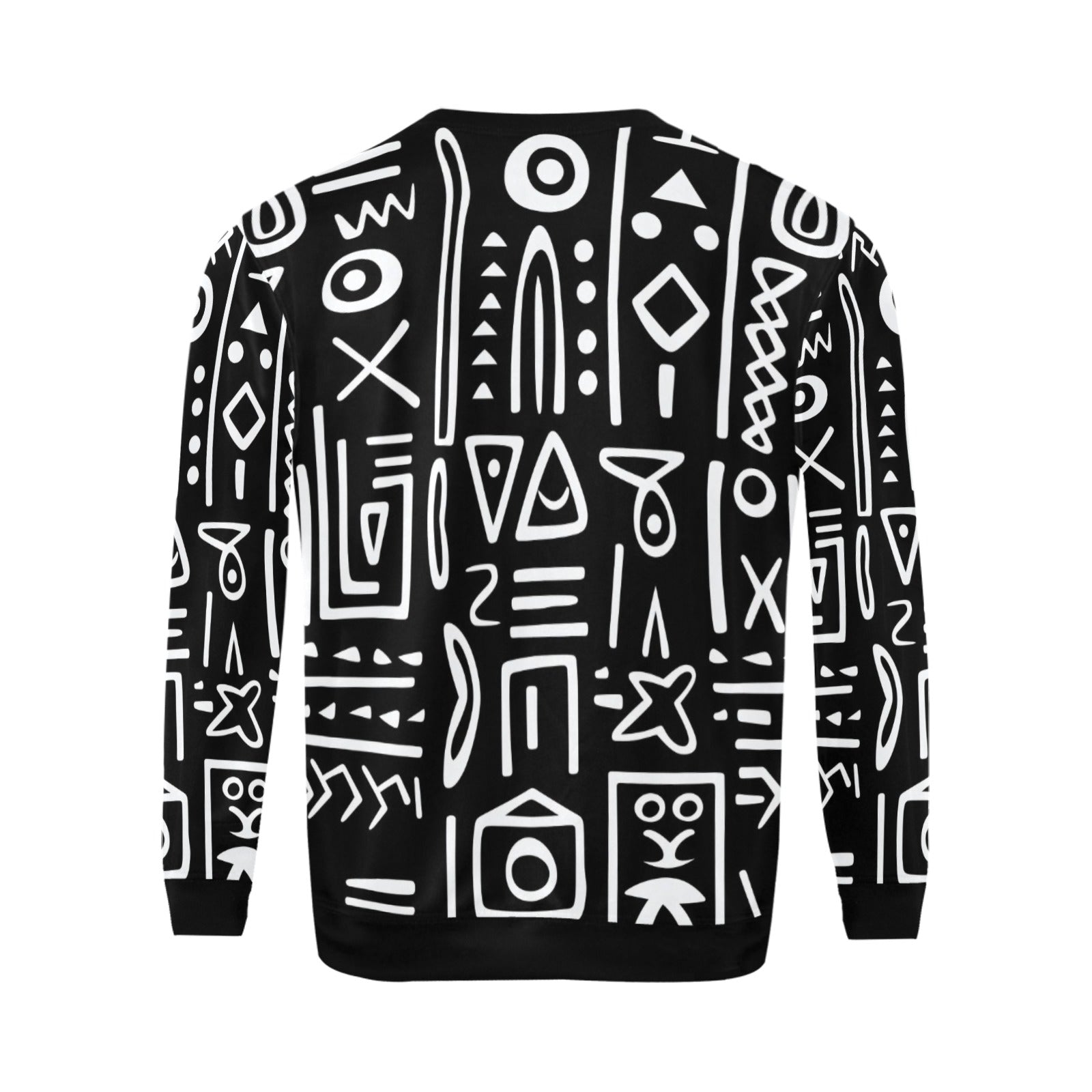 Men's All Over Print Sweatshirt (Model H18)