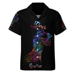Cuban collar shirt