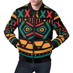 Men's All Over Print Casual Jacket (Model H19)