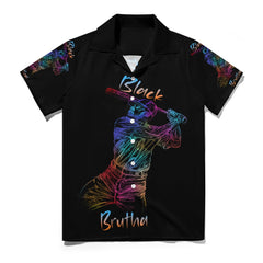 Cuban collar shirt