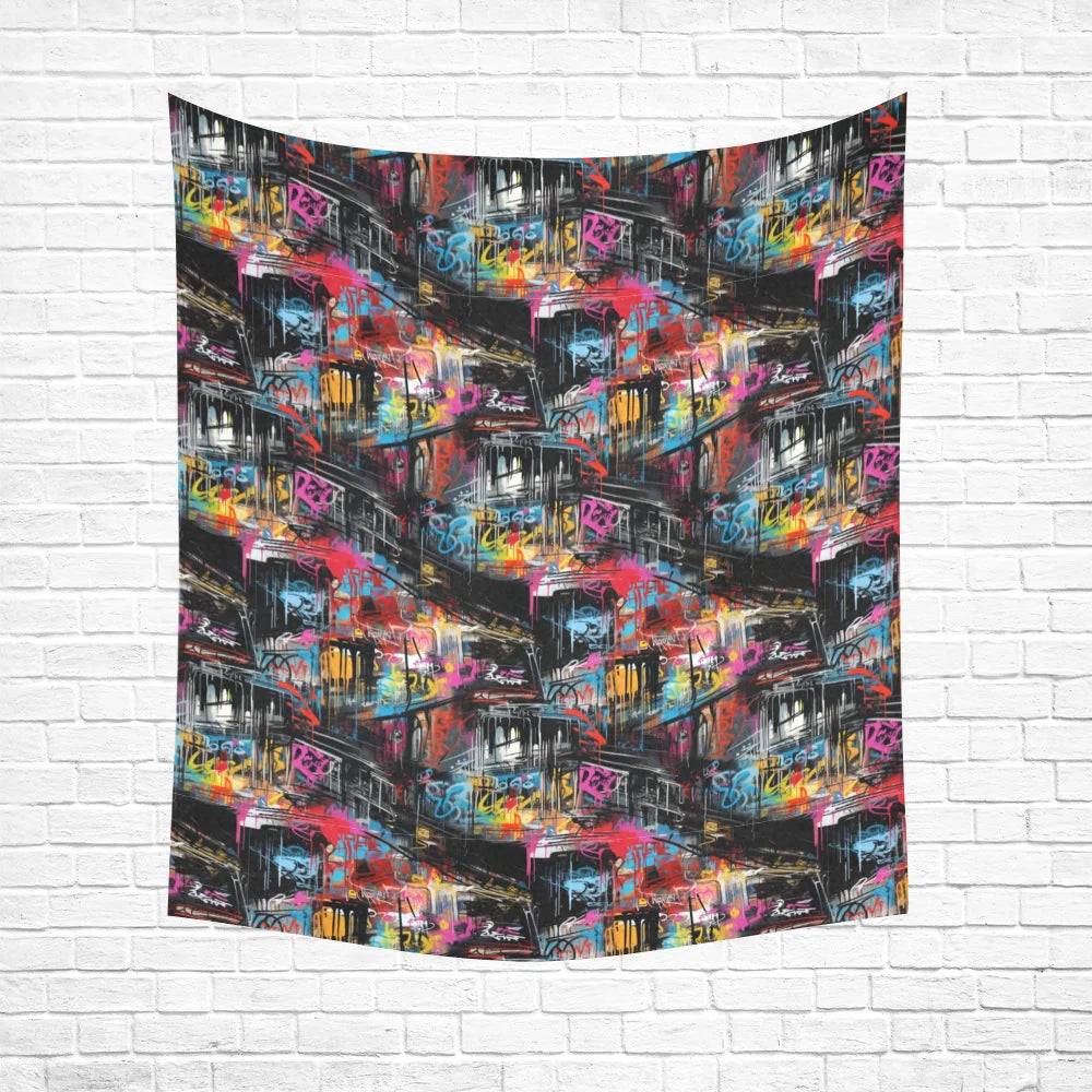 White Wall Tapestry - 51"x 60"