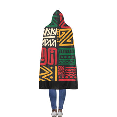 Flannel Hooded Blanket 56''x80''
