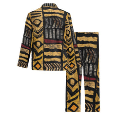 Men's V-Neck Long Pajama Set