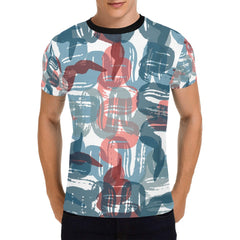 Men's All Over Print T-shirt (USA Size) (Model T40)