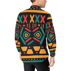 Men's All Over Print Long Sleeve Shirt(Without Pocket)(T61)