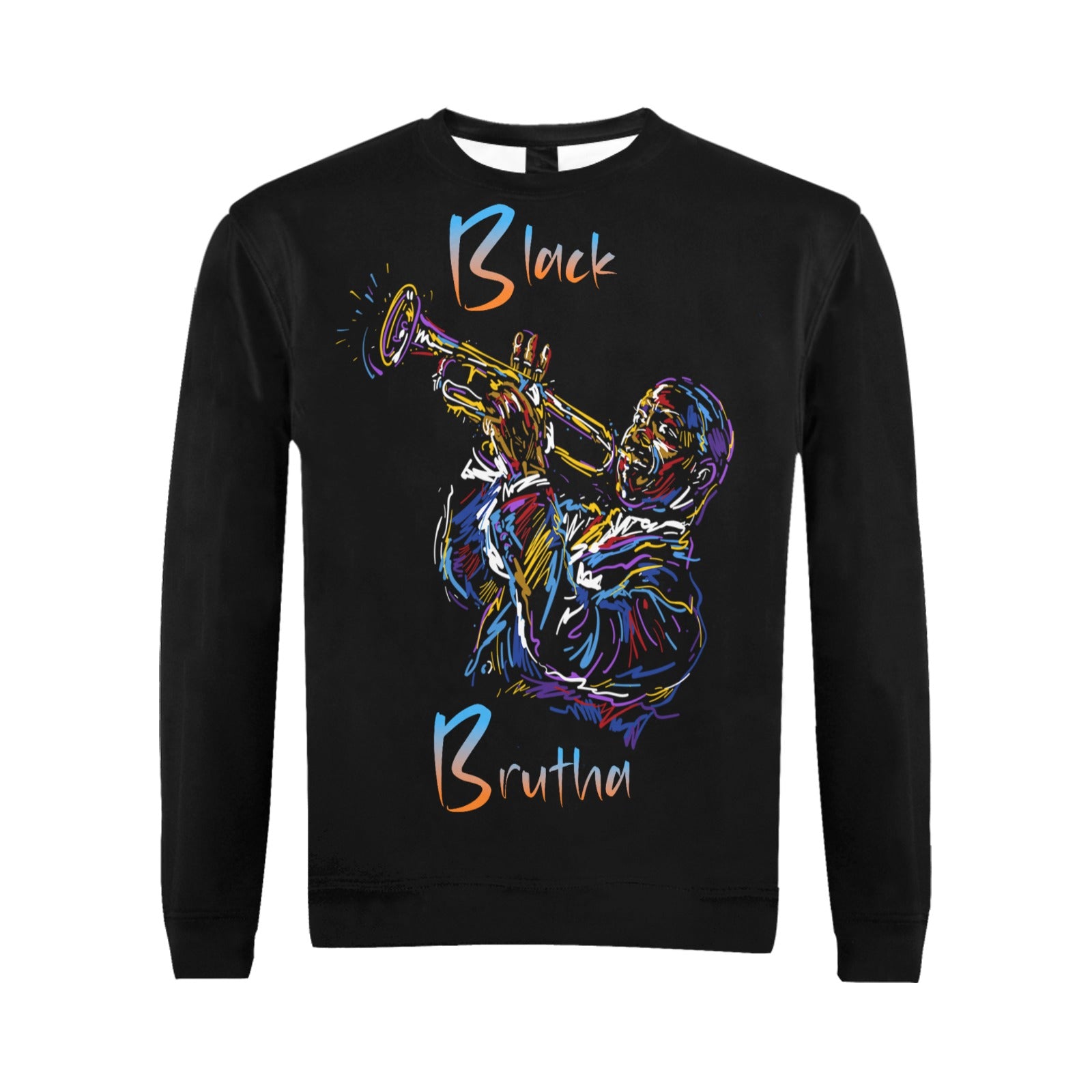 Men's All Over Print Sweatshirt (Model H18)