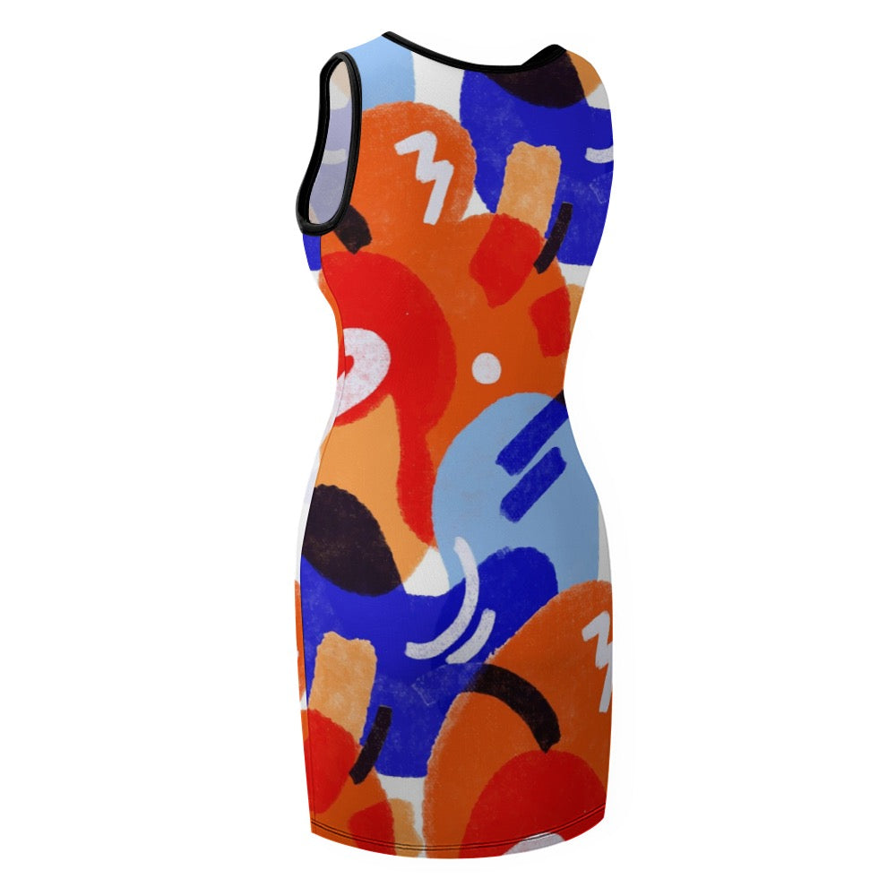 Temperament Slim Fit Sleeveless Tank Dress