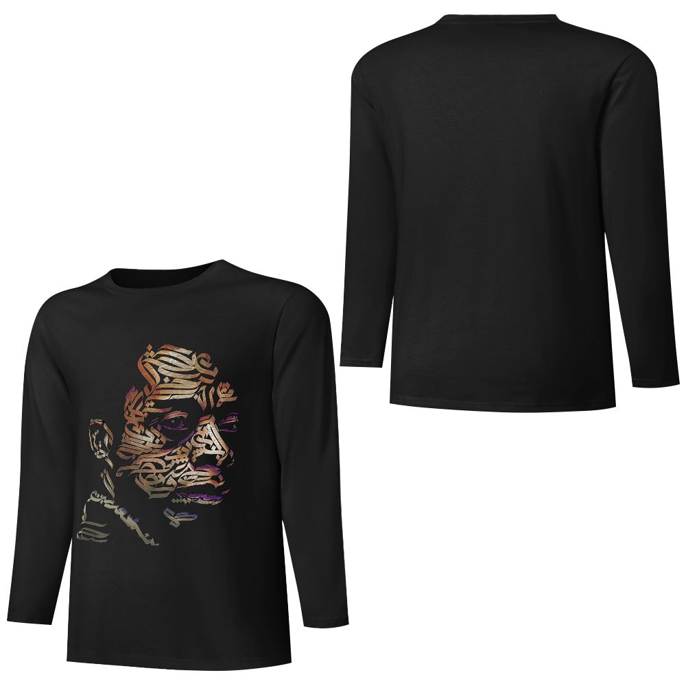 Pure cotton long sleeved T-shirt Multiple colors available