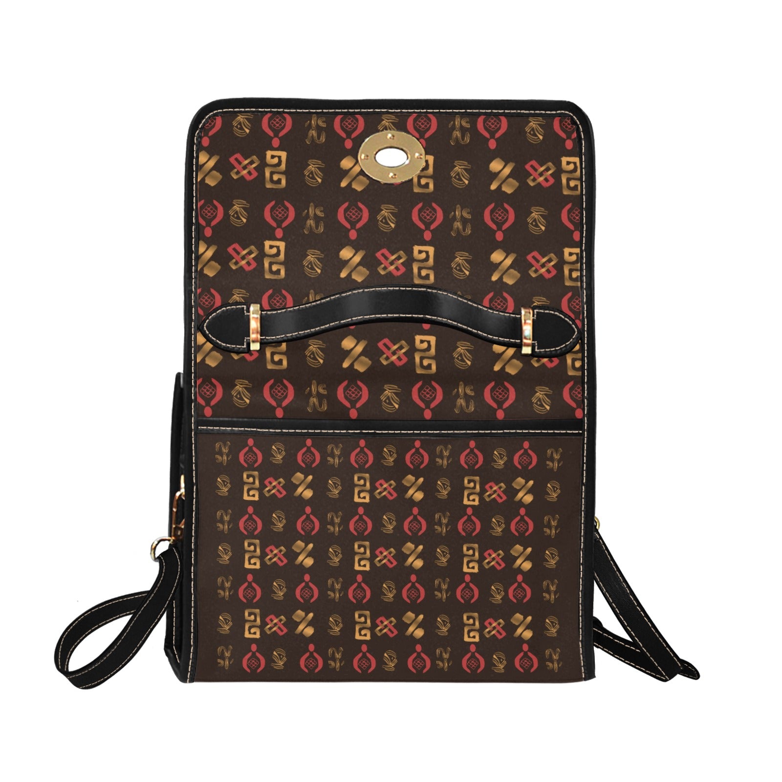 Lock bag (black shoulder strap, black edging)