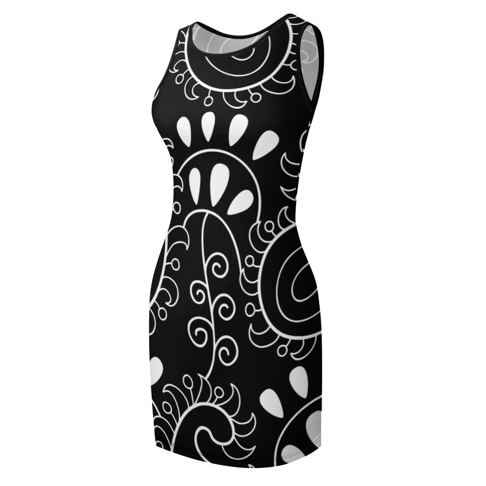 Temperament Slim Fit Sleeveless Tank Dress
