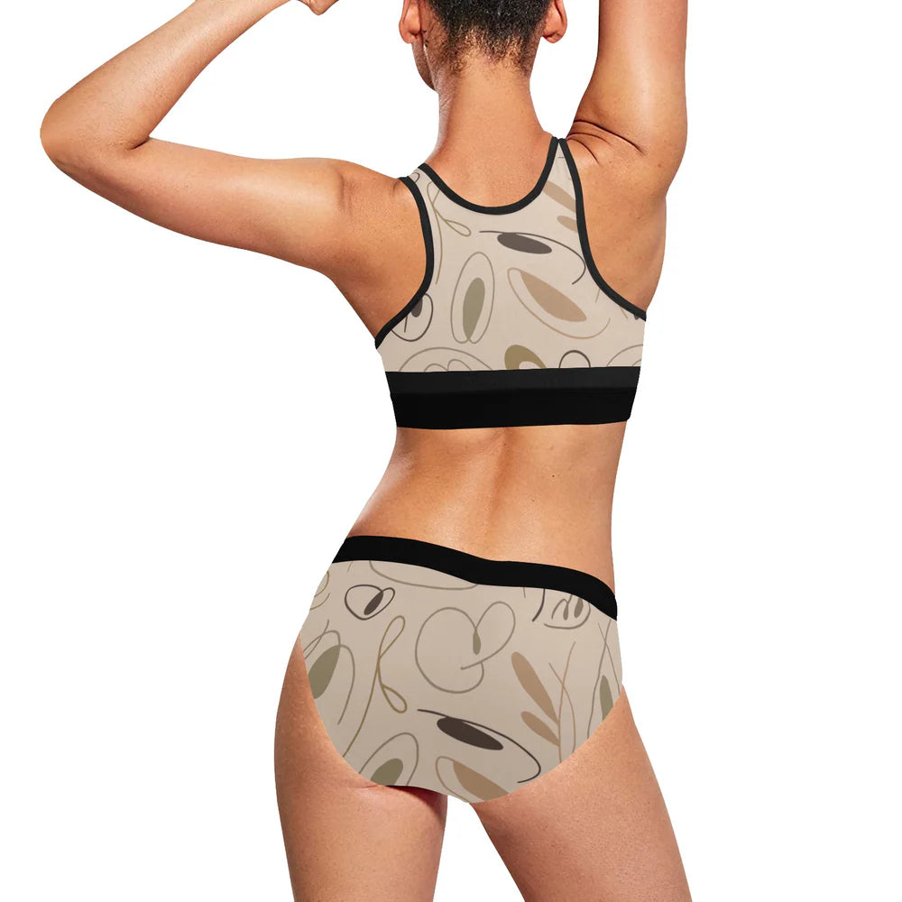 Women's Sports Bra Yoga Set (Set 13)