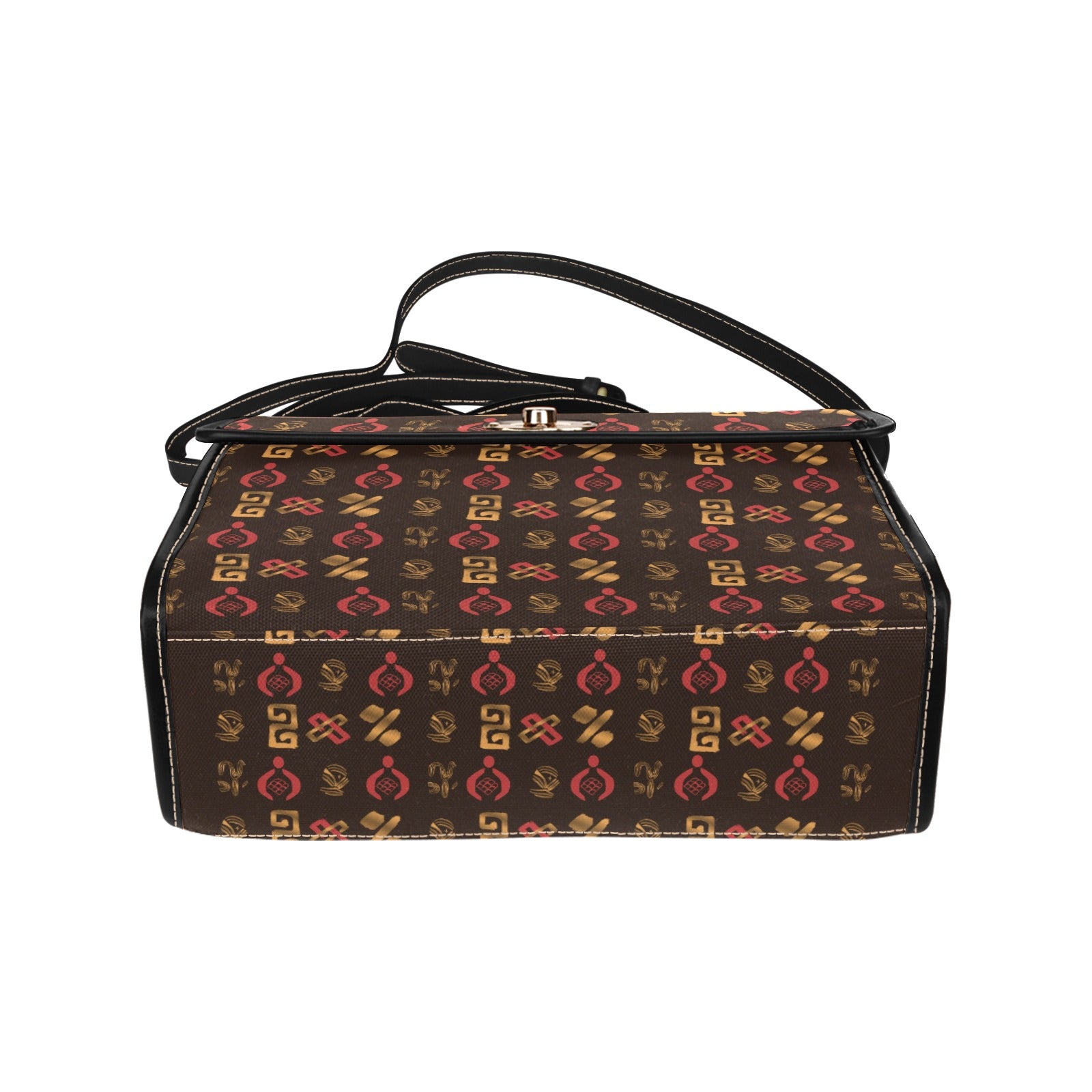 Lock bag (black shoulder strap, black edging)
