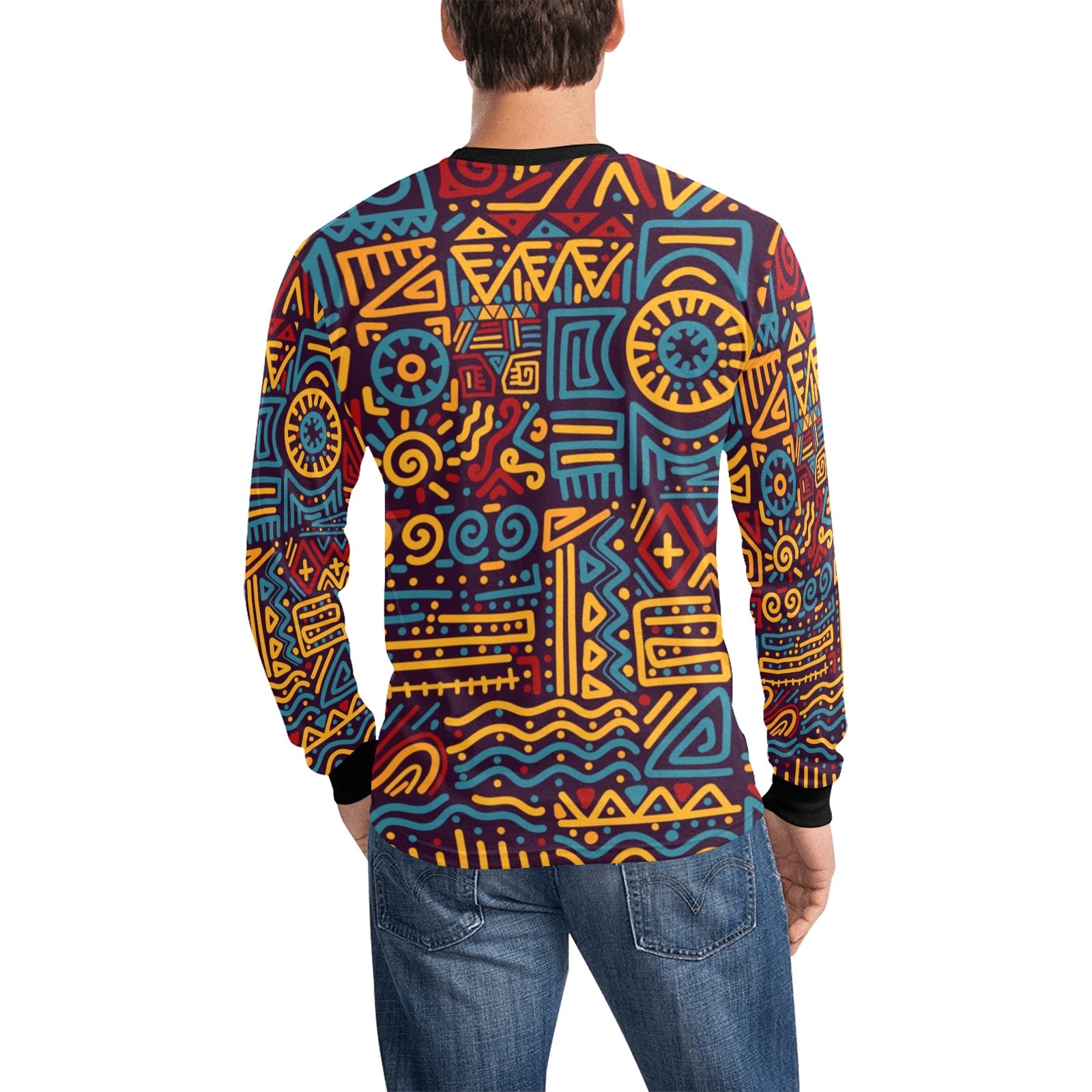 Men's Long Sleeve T-shirt(ModelT51)