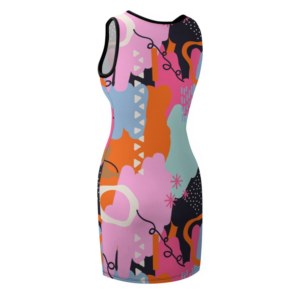 Temperament Slim Fit Sleeveless Tank Dress