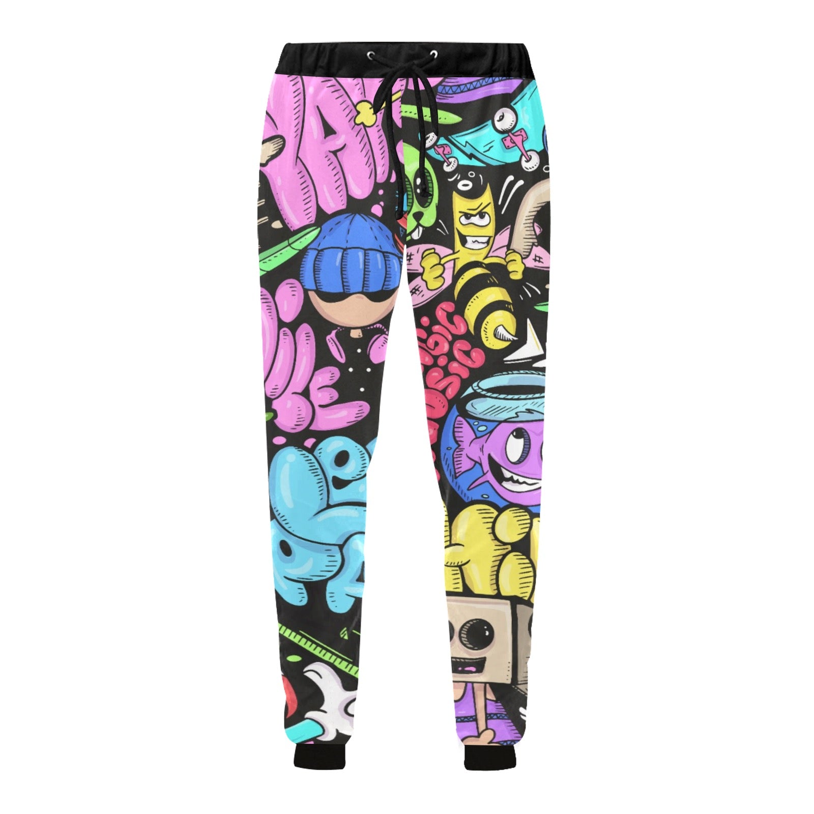 Men's All-Over Jogger Sweatpants (Model L11)