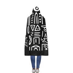 Flannel Hooded Blanket 56''x80''