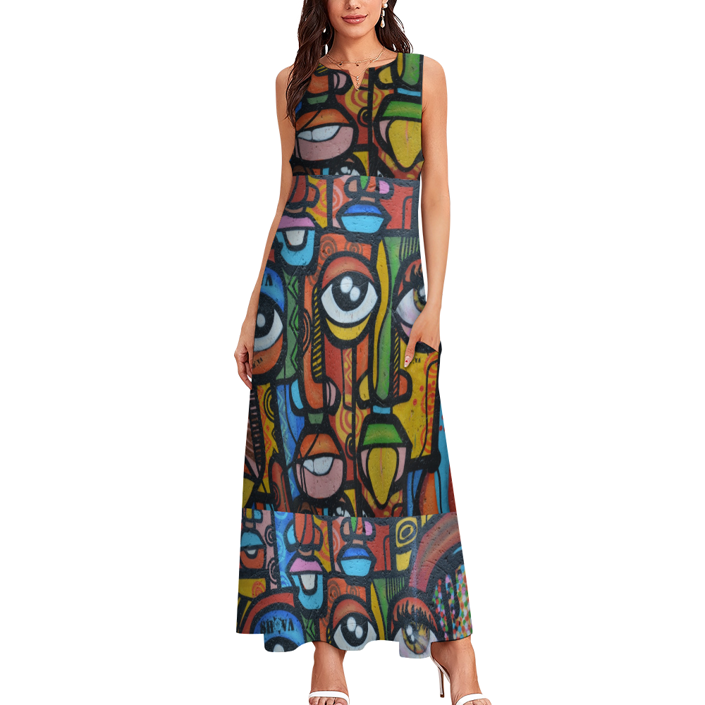 Women's Long Sleeve High Neck Dress