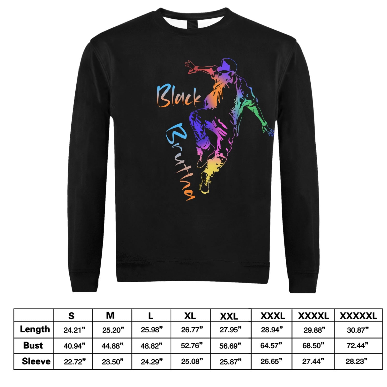 Men's All Over Print Sweatshirt (Model H18)