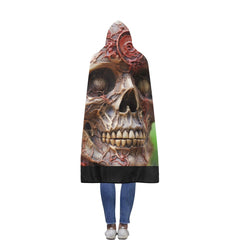 Flannel Hooded Blanket 56''x80''