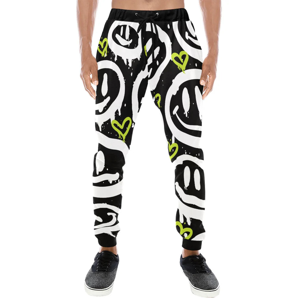 Men's All-Over Jogger Sweatpants (Model L11)