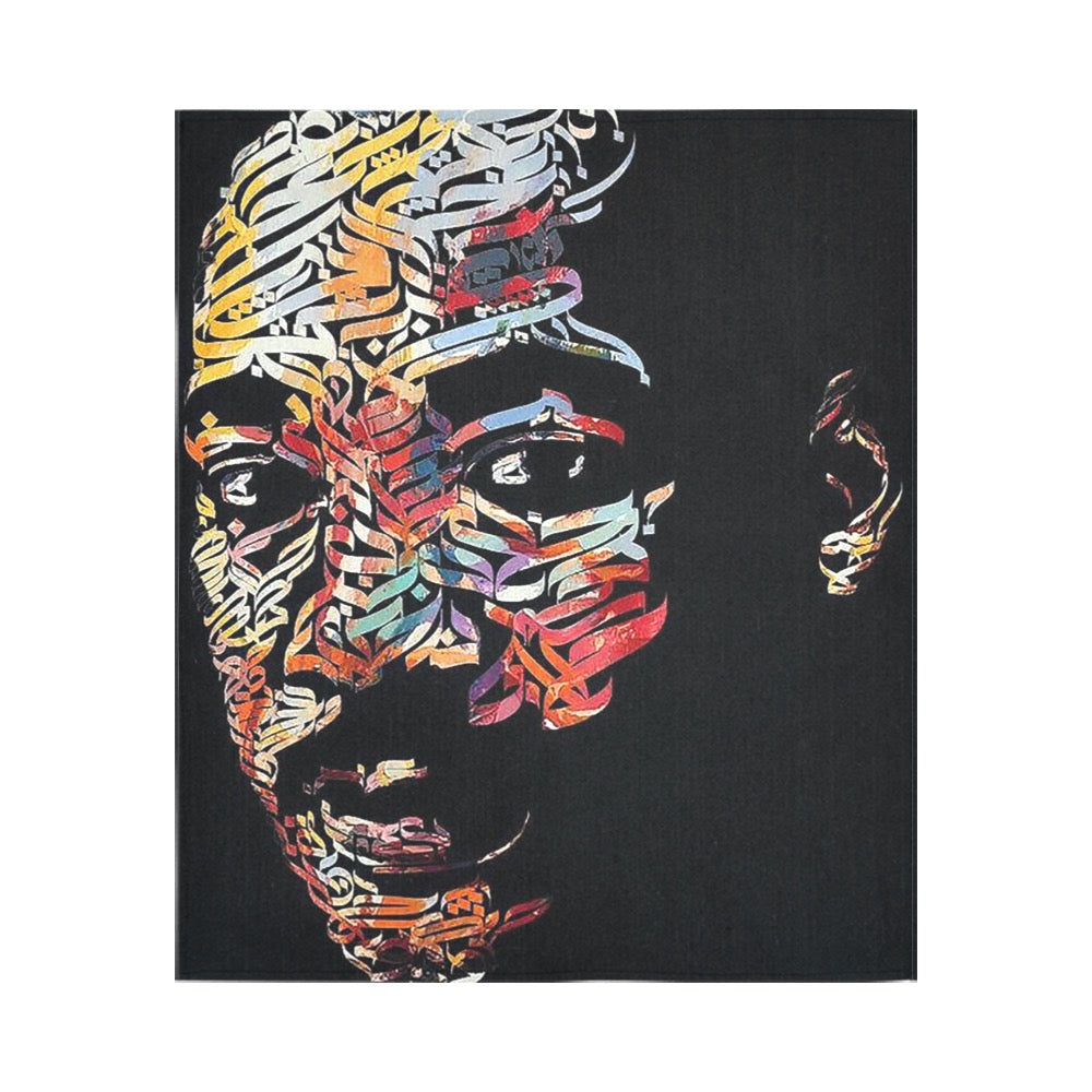 White Wall Tapestry - 51"x 60"