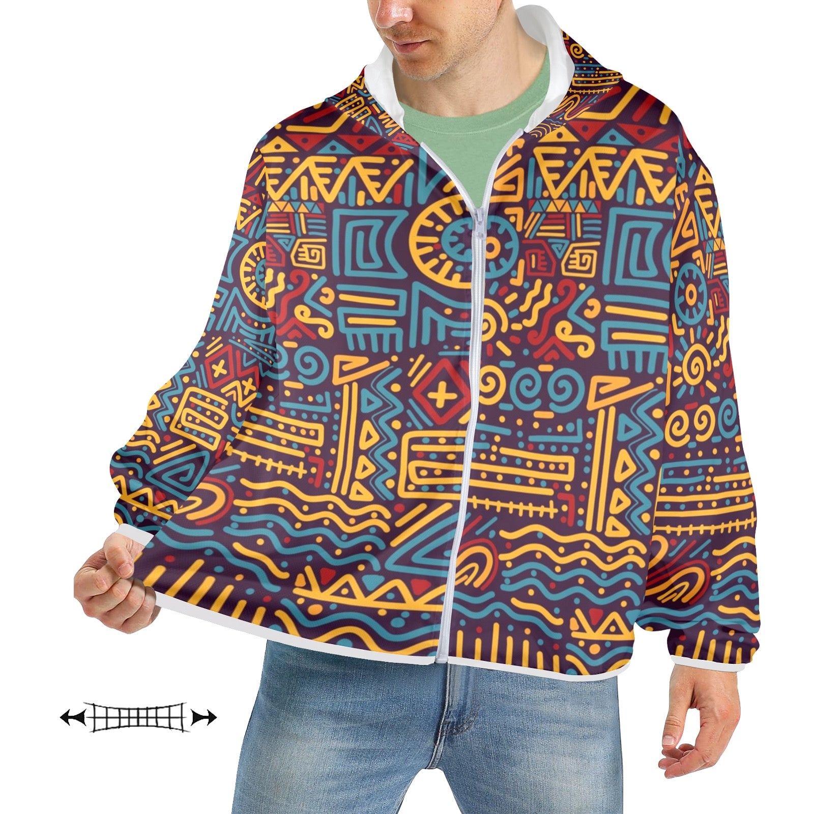 Men's Lightweight Sun Protection Hoodie