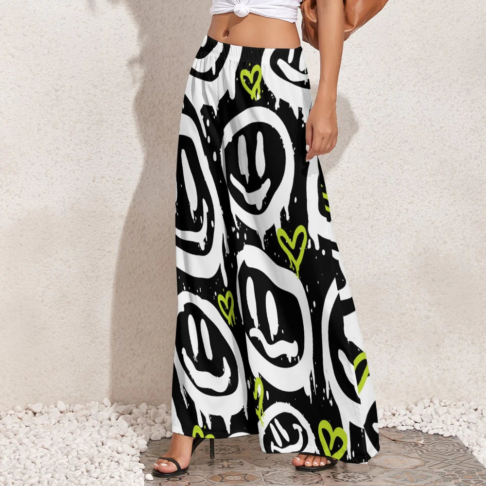 Women's Personalized Wide Leg Pants