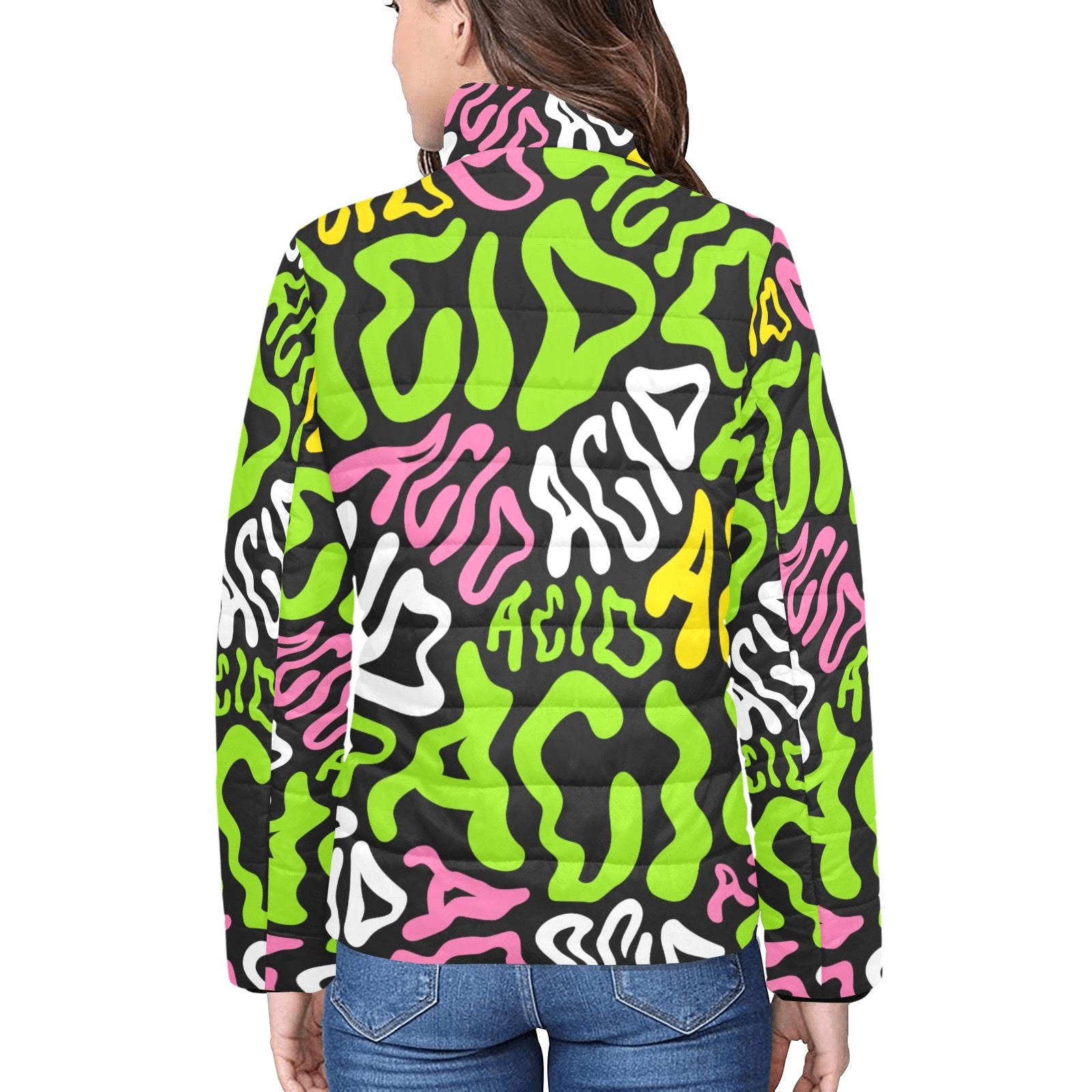 Women's Stand Collar Padded Jacket (H41)