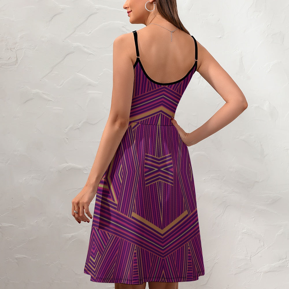 Women's Elegant Suspender Dress