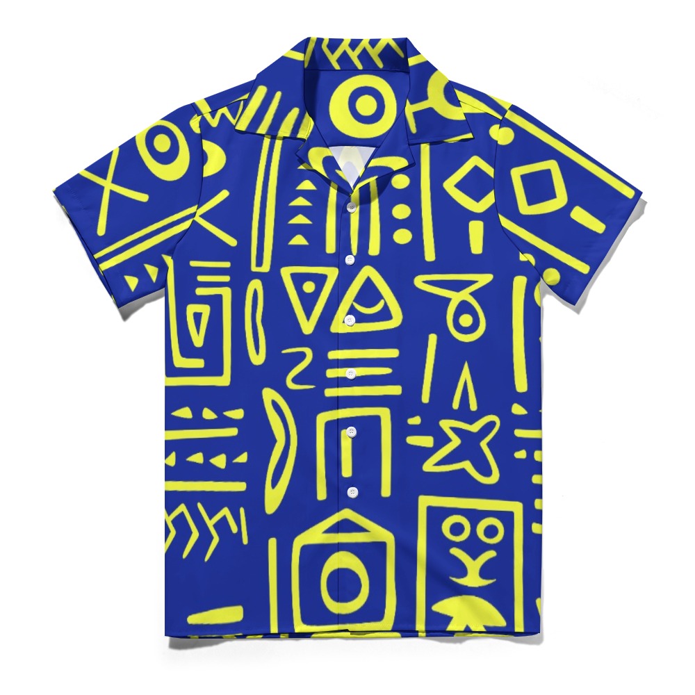 Cuban collar shirt