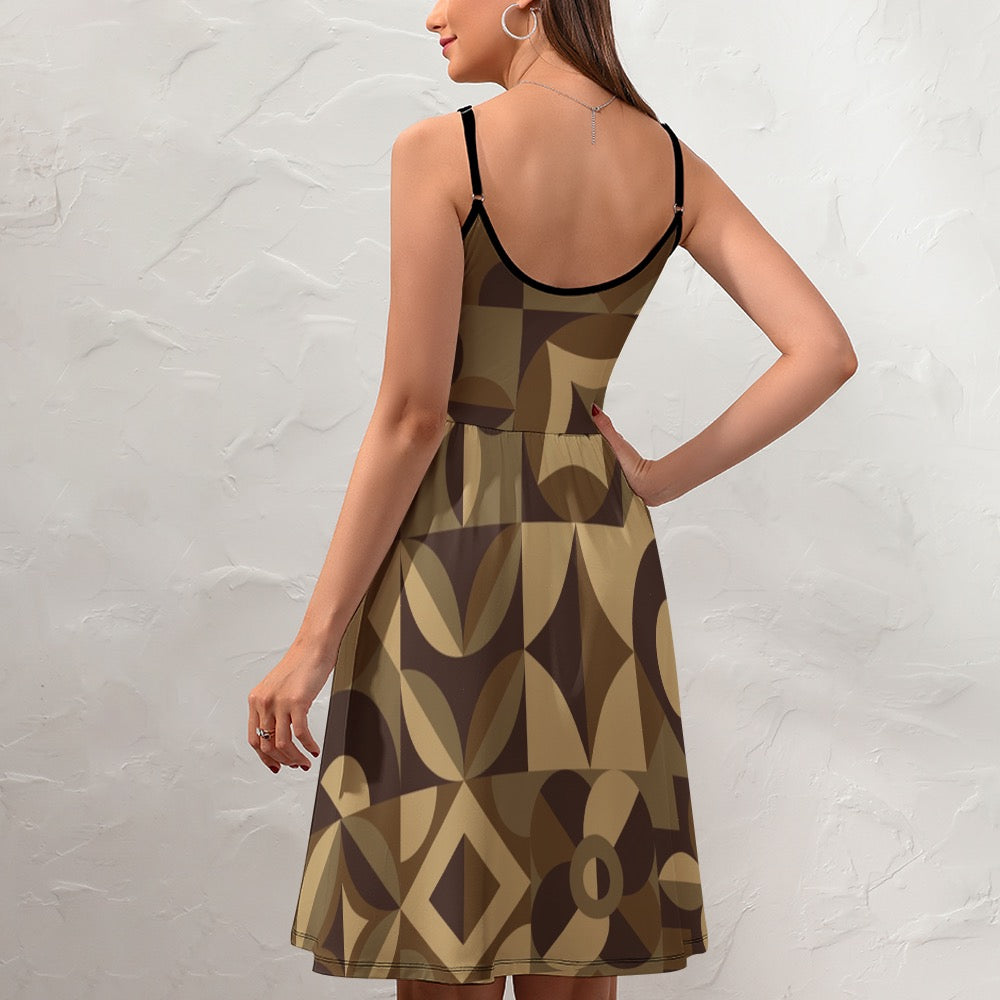 Women's Elegant Suspender Dress