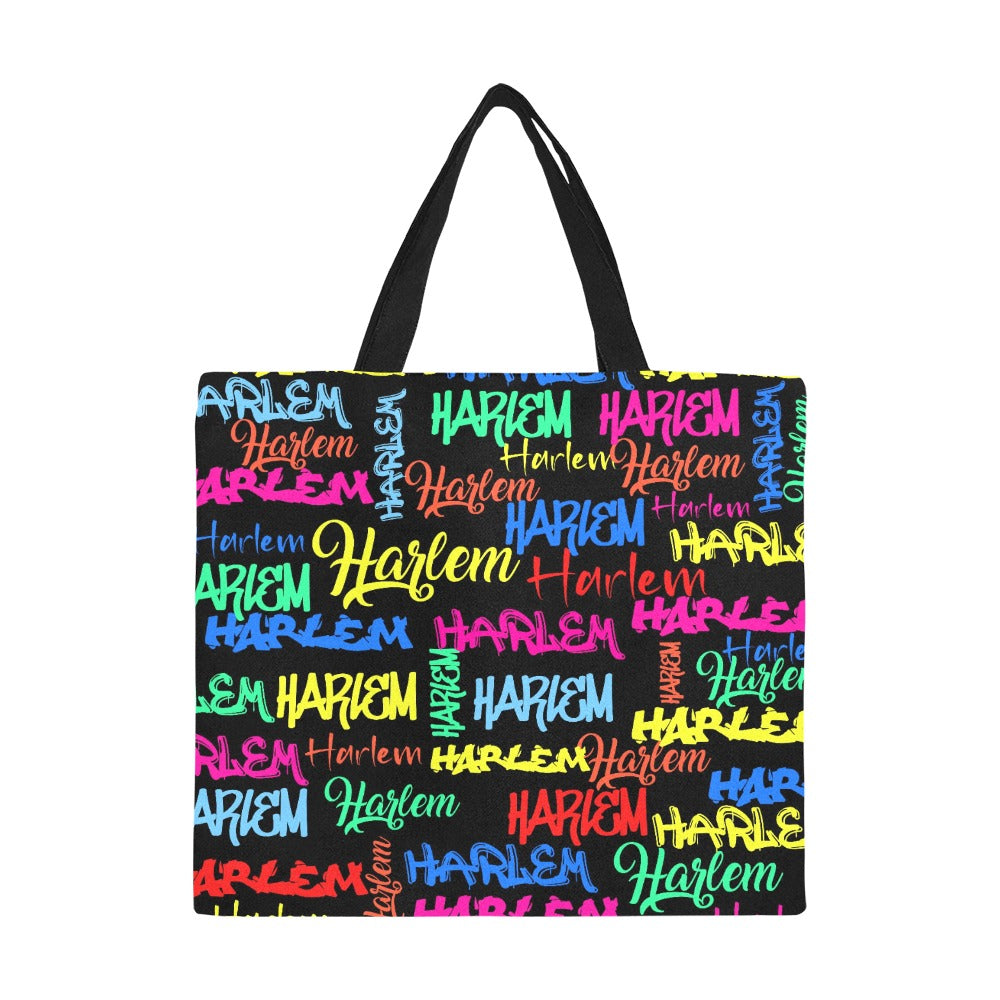 All Over Print Canvas Tote Bag(Large)