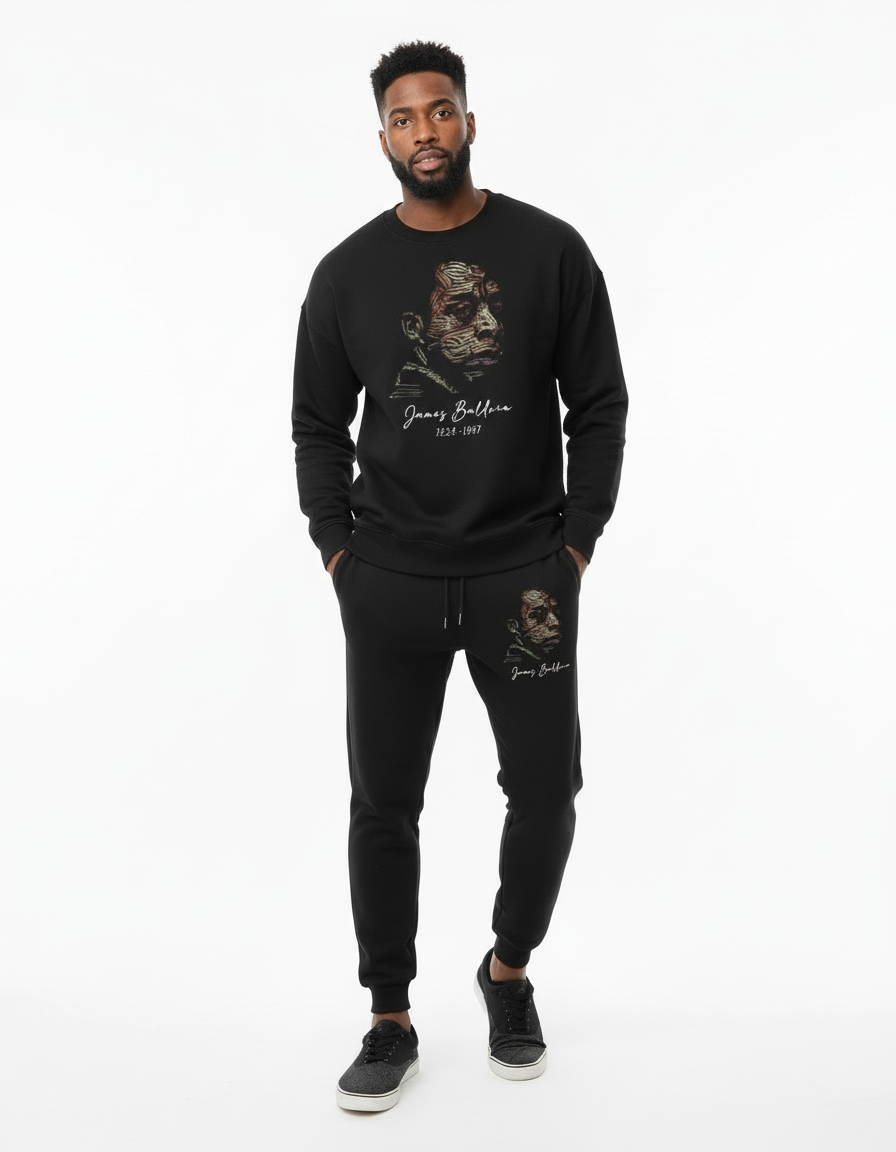 James Baldwin Sweatshirt & Sweatpants Set