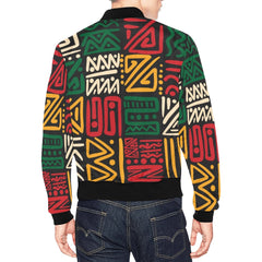 Men's All Over Print Casual Jacket (Model H19)